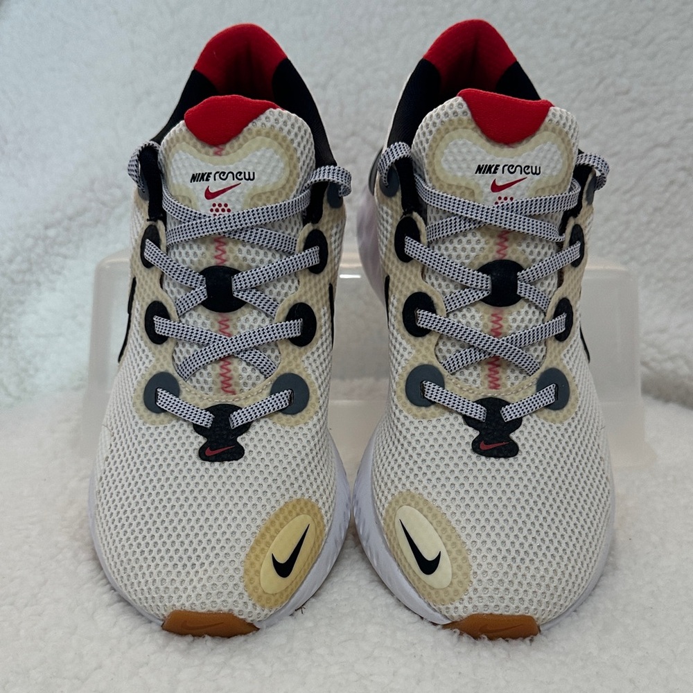 Nike Men’s Renew White and Black Sneakers